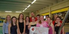 Milton High Swimmers Finish Inaugural Season